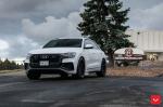 Audi Q8 55 TFSI Quattro on Vossen Wheels (HF-3) 2019 года
